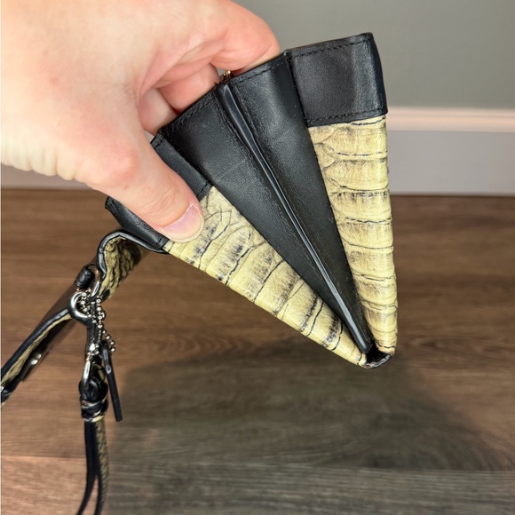 Coach Swagger Embossed Python Clutch - Picture 13 of 16